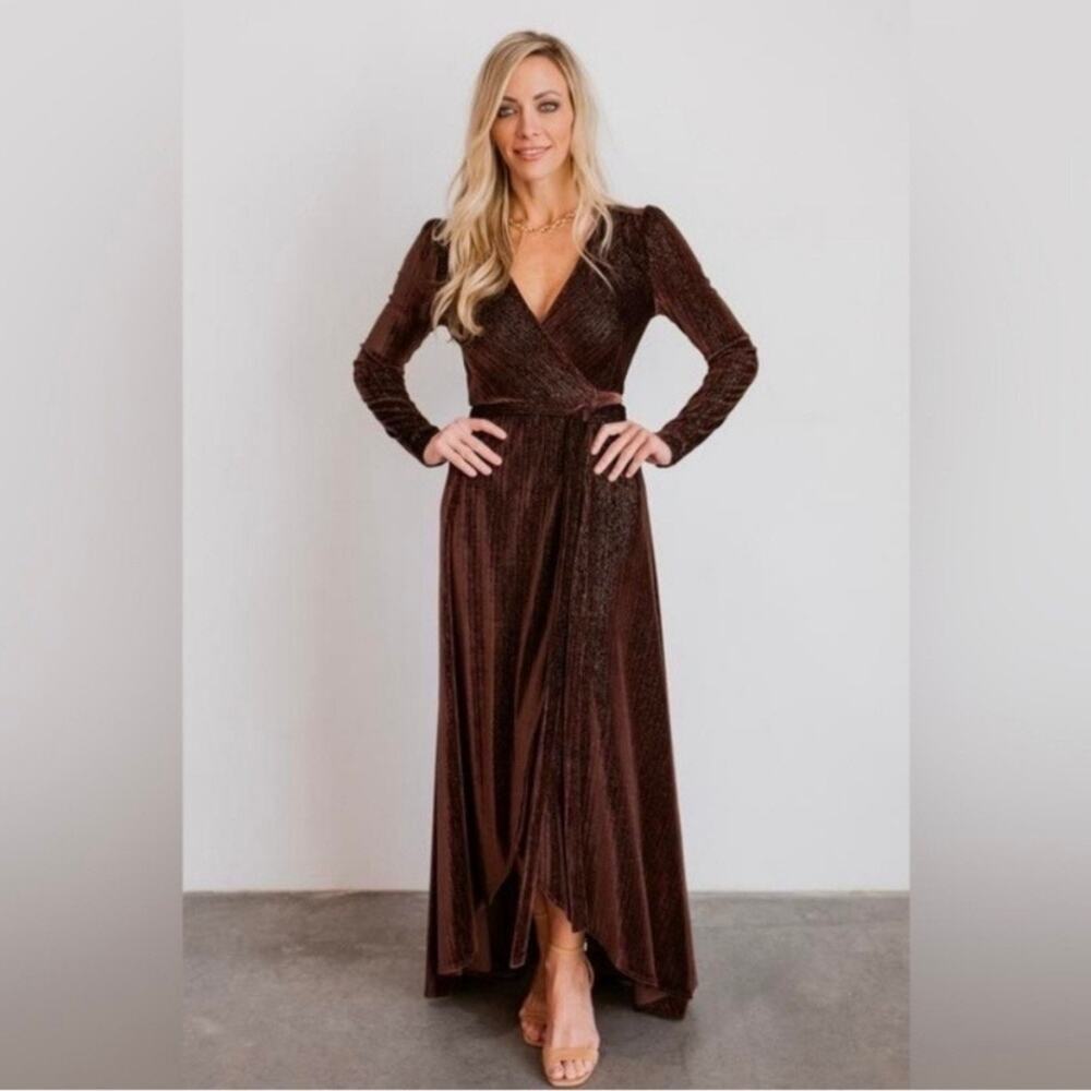 Baltic Born Brown Maxi Dress